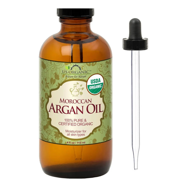 Aceite De Argan Organico 100 Puro Natural Virgen Prensado En Frio Usda Certificado
