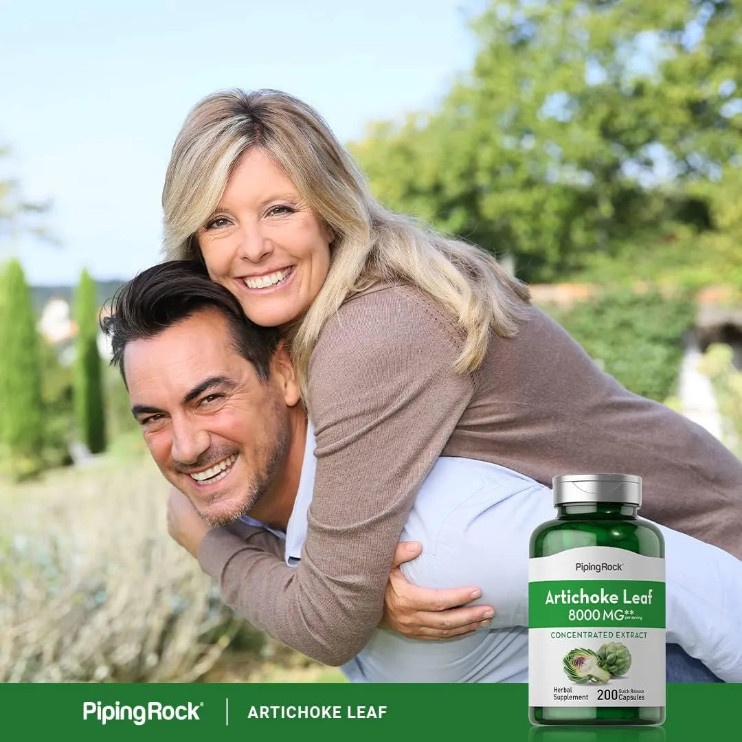 Capsulas Extracto Alcachofa 8000 Mg 200 Unidades Detox Natural Sin Gluten