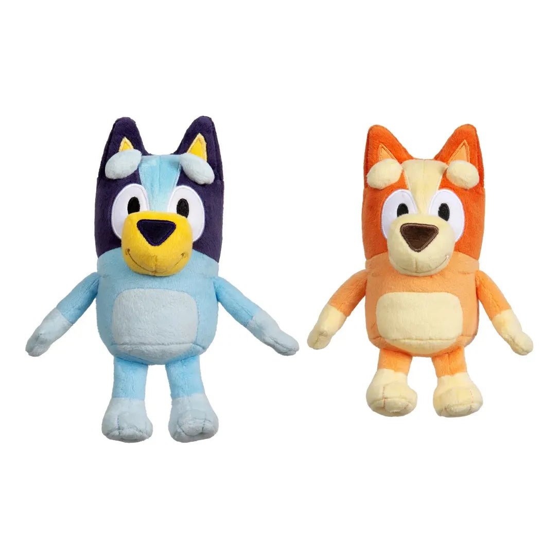 Peluche Bluey Y Bingo Cachorro 20 Cm Hipoalergénico Con Luces