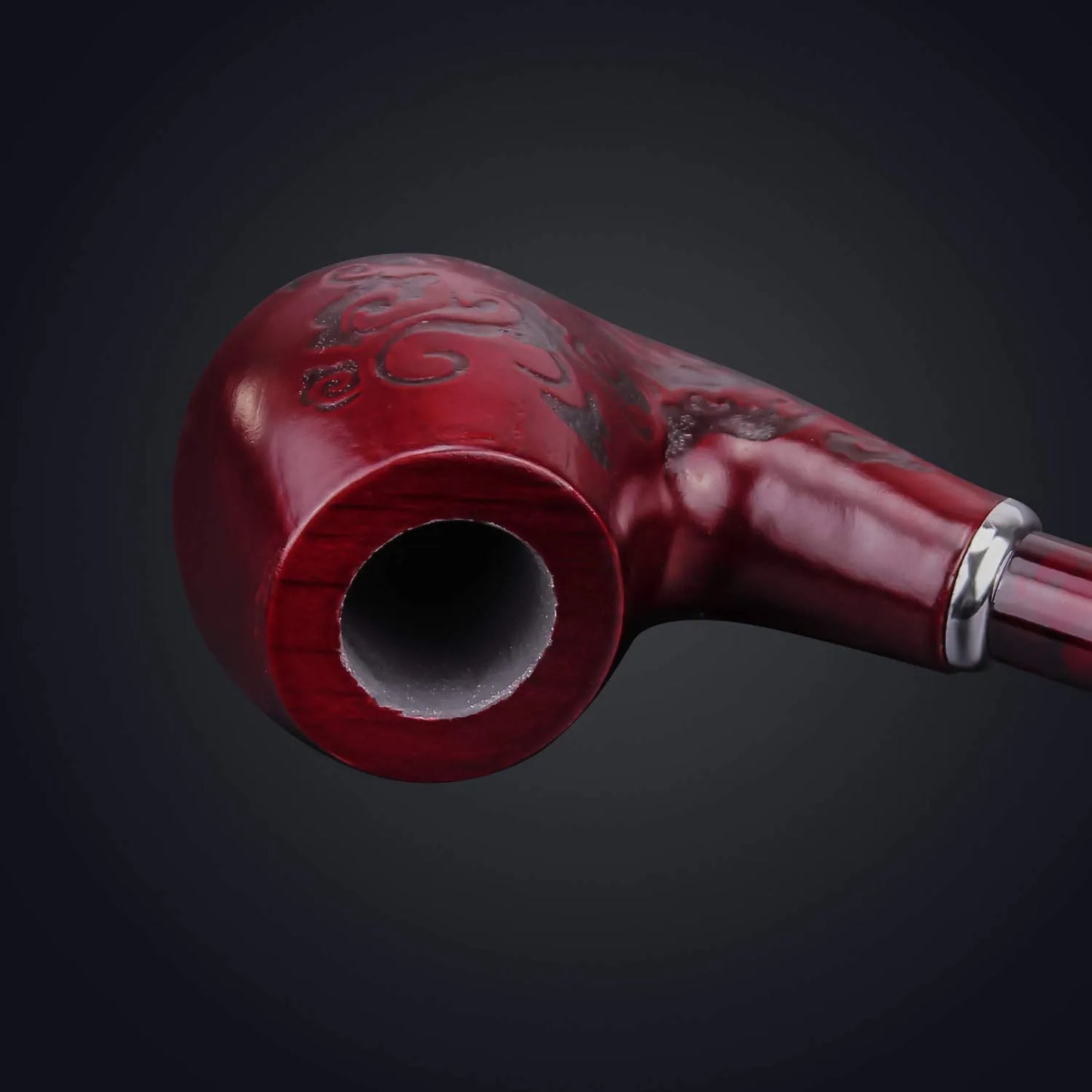Pipa De Madera Churchwarden 33 Cm Con Caja De Regalo Ideal Para Fumar Y Decorar