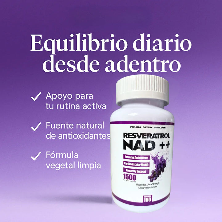 Extracto De Uva Roja Coenzima Celular 100 Cápsulas - Imagen 3