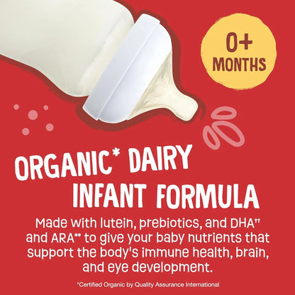 Leche Maternizada Orgánica Con Hierro Earths Best Para Bebés 400g Nutrición Completa
