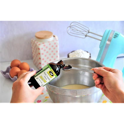 Extracto Puro De Vainilla Sin Alcohol 59.15 Ml Sabor Natural Intenso
