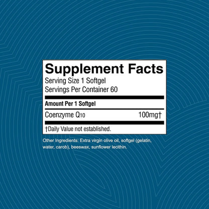 Capsulas Blandas Coq10 60 Mg Antioxidante Energia Celular Nature's Sunshine