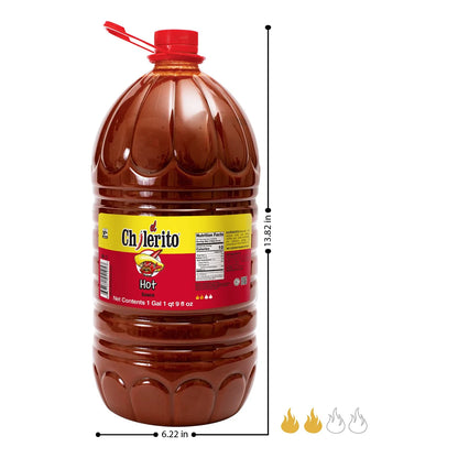 Salsa Picante El Chilerito 5L Ideal Para Aperitivos Bebidas Y Comidas
