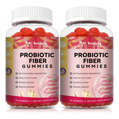 Gomitas Probióticas De Fibra 9 En 1 Con Vitamina C Para Digestión Y Energía