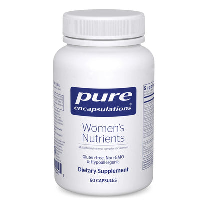 Complejo Multivitamínico Minerales Esenciales Para Mujeres Womens Nutrients 60 Cápsulas