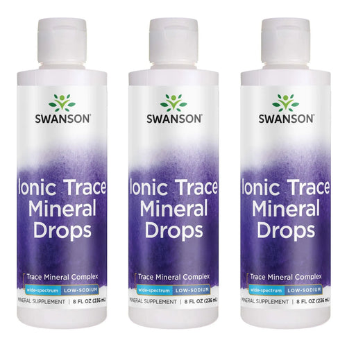 Concentrace Trace Mineral Drops Complejo Mineral Completo 240ml Para Energía E Hidratación