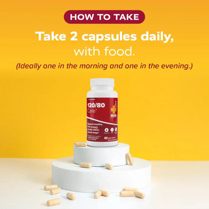 Suplemento Natural Presión Arterial 12080 Redd Remedies 60 Cápsulas Veganas Sin Gluten
