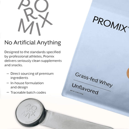Proteína De Suero Instantánea 100% Natural Alimentada Con Pasto Promix Sin Sabor 1 Libra