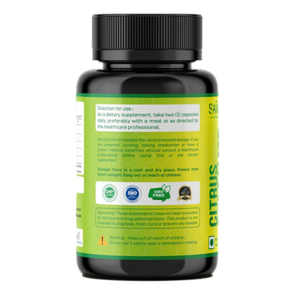 Extracto De Bergamota Cítrica 1110mg Con Bayas Soporte Cardiovascular Y Metabolismo