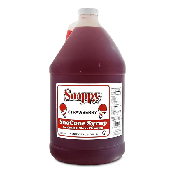 Jarabe Para Raspado Snappy Popcorn 3.8 Litros 5 Kg Sabor Crujiente Unico