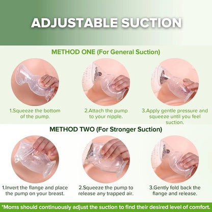 Extractor De Leche Manual Haakaa Con Base 120 Ml Lavanda Facil Y Sin Esfuerzo