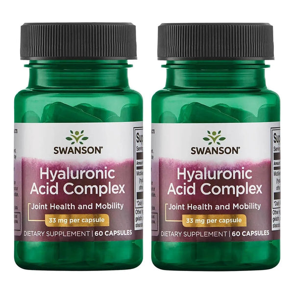 Complejo Acido Hialuronico 33 Mg 60 Capsulas Hidratacion Piel Articulaciones