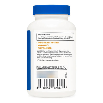Vitamina B6 Piridoxina HCL 25 Mg 240 Capsulas Energia Y Bienestar