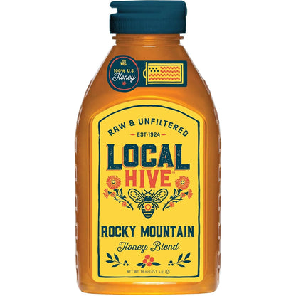 Miel Natural De Montañas Rocosas 907g Tarro Grande 32oz Importado Estados Unidos
