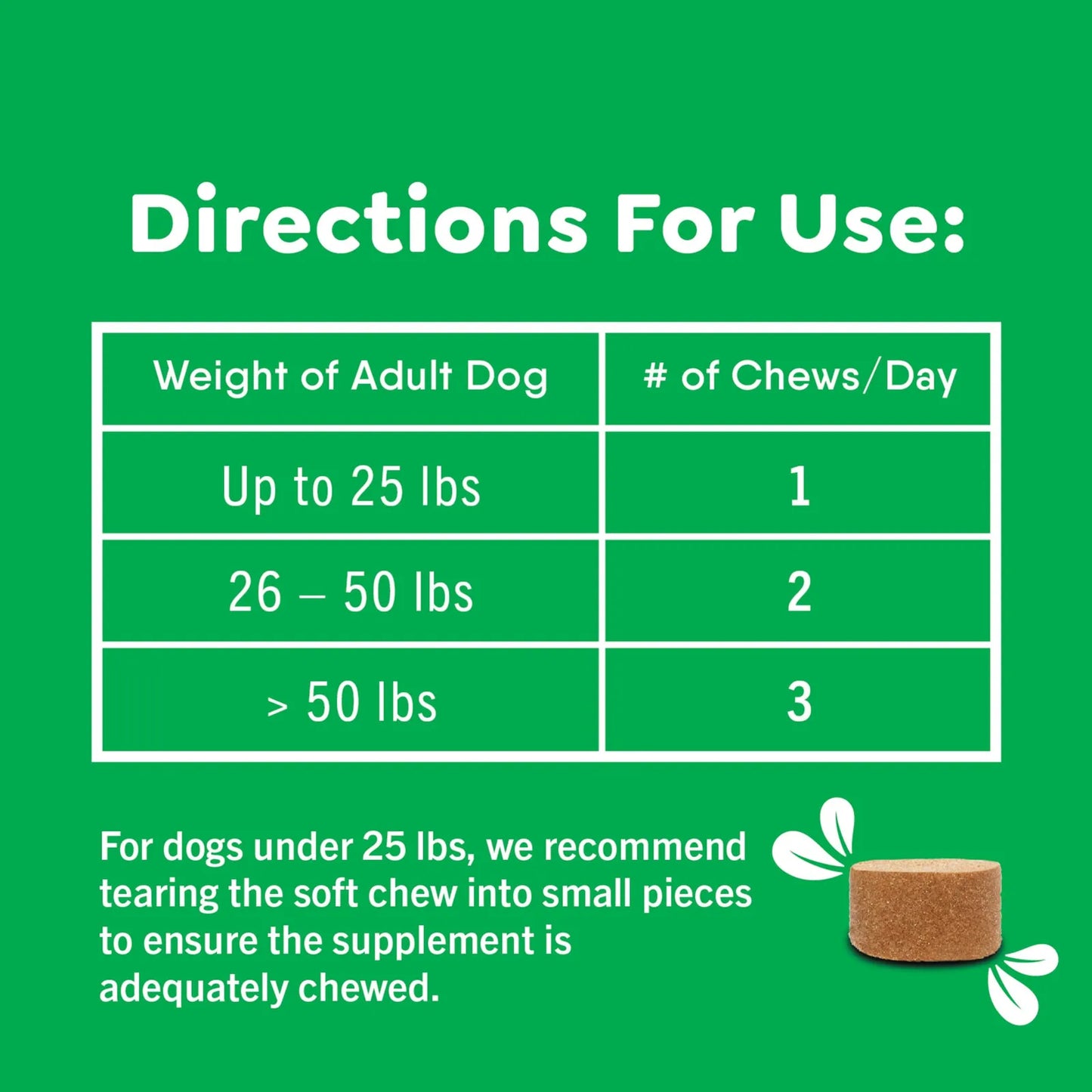 Probióticos Masticables Suaves Para Perros Sabor Pollo GREENIES 40 Unidades
