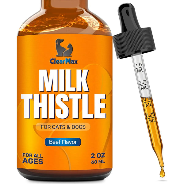 Cardo Mariano 60ml Soporte Renal Para Perros Y Gatos Natural