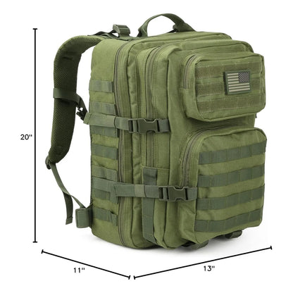 Reebow Gear Mochila Tactica Militar Grande 40L Resistente Al Agua Sistema Molle