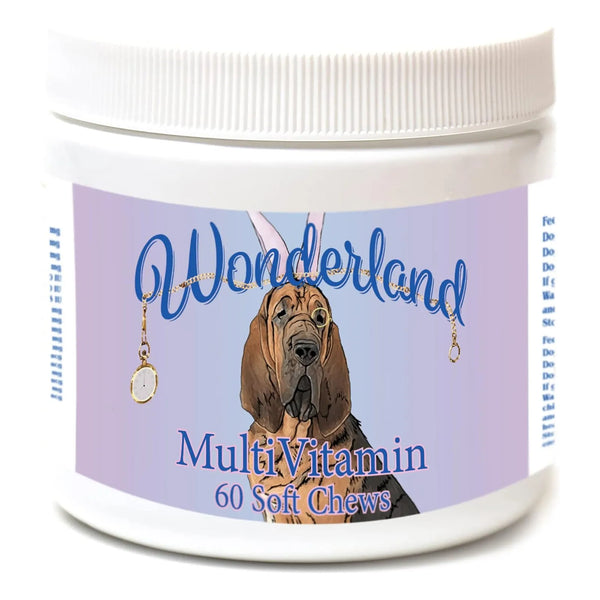 Masticables Blandos Multivitamínicos Para Perros 60 Unidades Sabor Tocino De Nogal