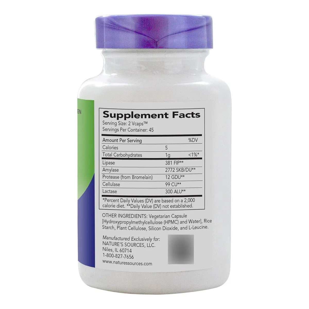 Absorbaid 90 Capsulas Veganas Soporte Digestivo Natural Eficaz