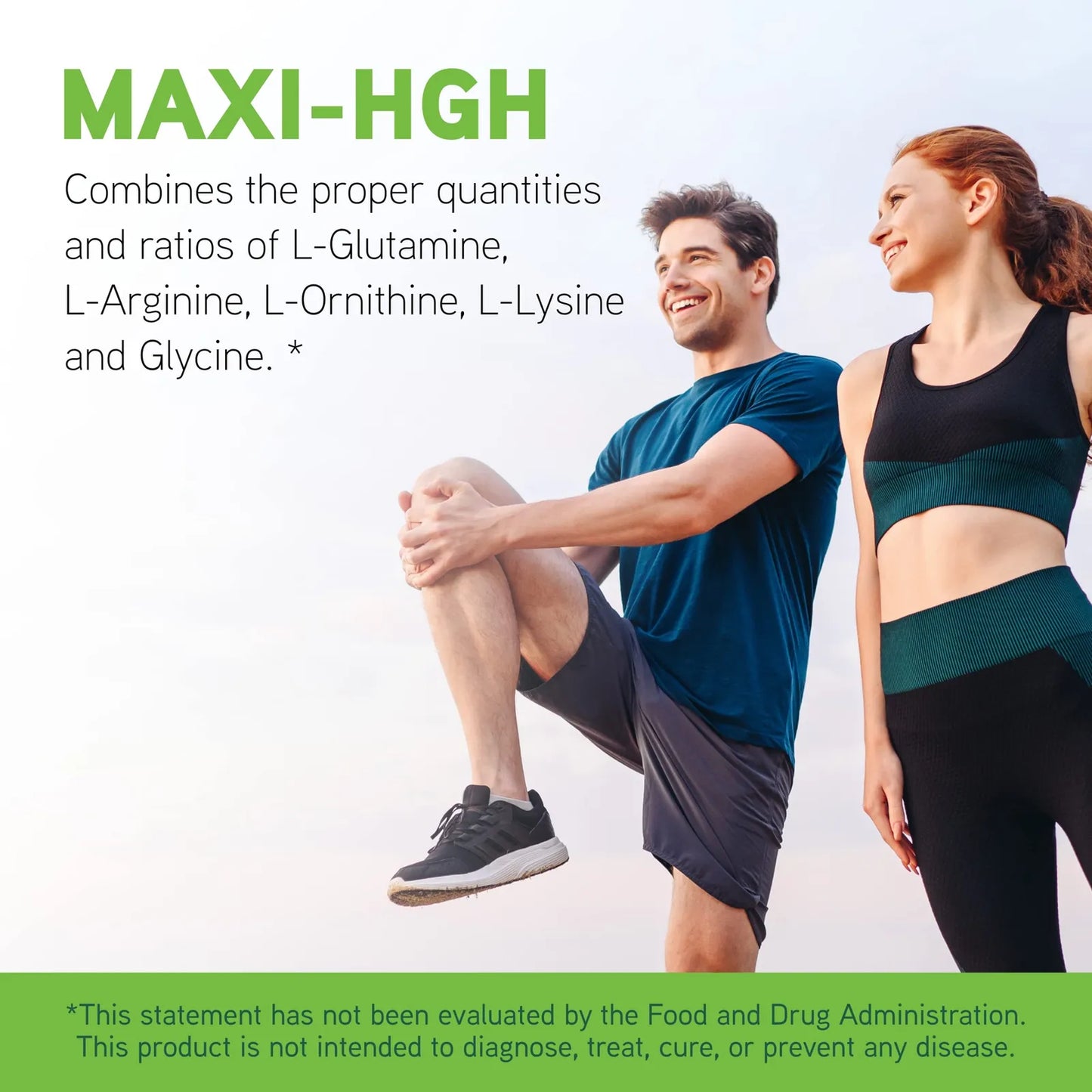 Labs Maxi HGH Suplemento De Aminoácidos Para Corazón Y Recuperación Muscular 11.59 Oz