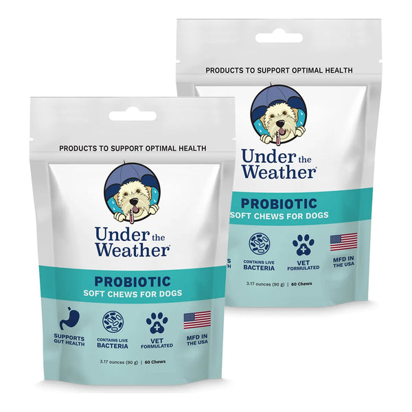 Masticables Suaves Para Perros 120 Unidades Con Probióticos Under The Weather