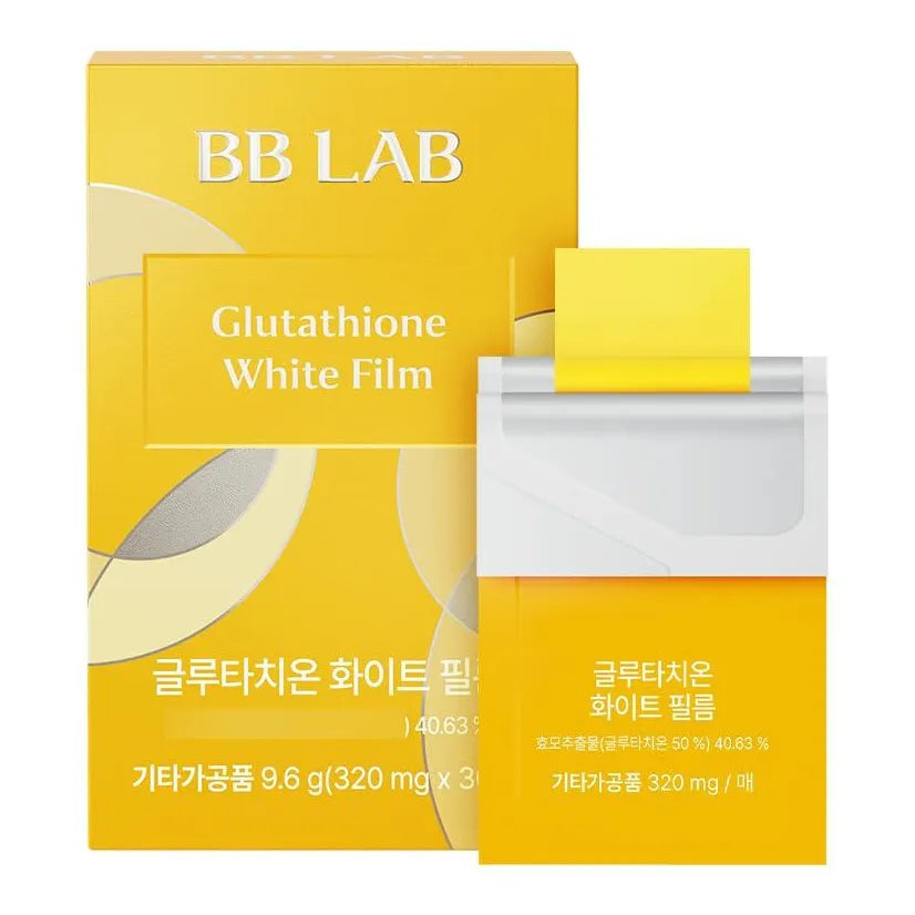 Película Blanqueadora De Glutatión 320mg 30 Unidades BB Lab Piel Radiante