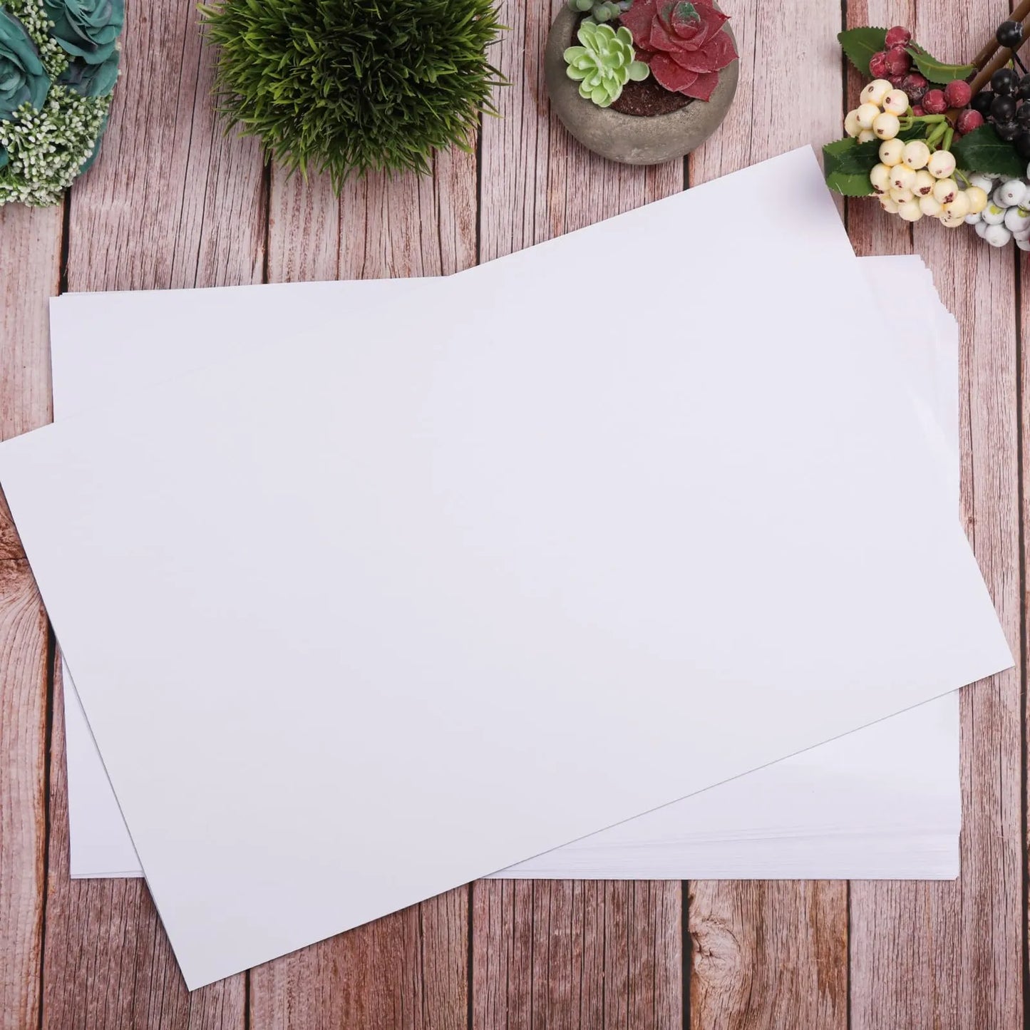 Papel Fotográfico Brillante 11x17 Pulgadas 50 Hojas Para Impresoras Inyección Tinta