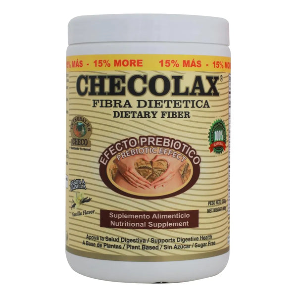 Fibra Dietética Natural Alivia Estreñimiento Regularidad Digestiva Vegano Sin Azúcar