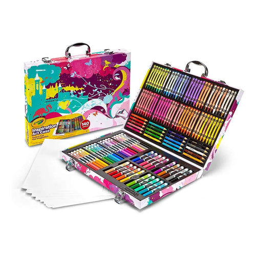 Set De Crayolas Artisticas Crayola Inspiration 140 Piezas Para Niños Creativos
