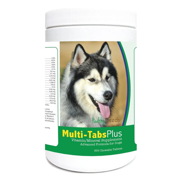 Tabletas Masticables Siberian Husky 365 Unidades Nutric Suplemento Vitaminas