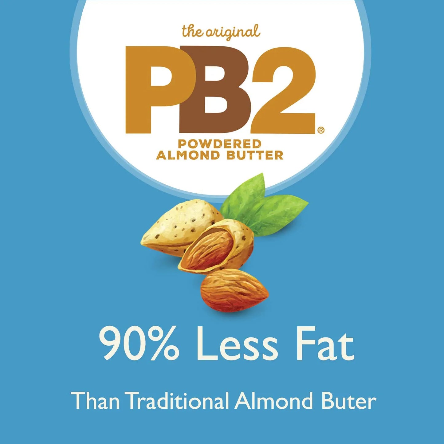 Pb2 Mantequilla De Maní Y Almendras En Polvo Paquete X2 16 Oz Importado