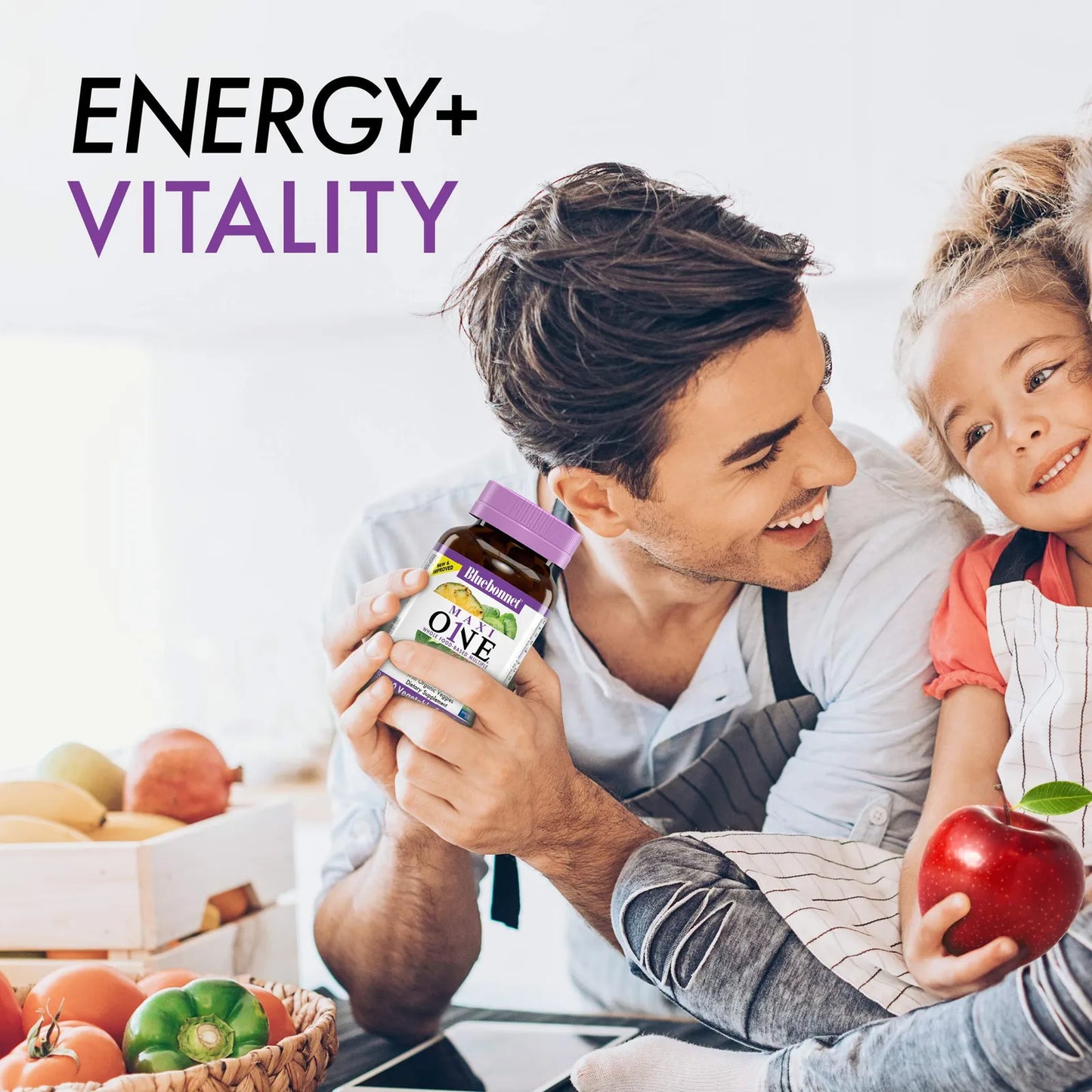 Nutrition Maxi One Alimentos Integrales Multivitamínico Energía Vitalidad 90 Cápsulas