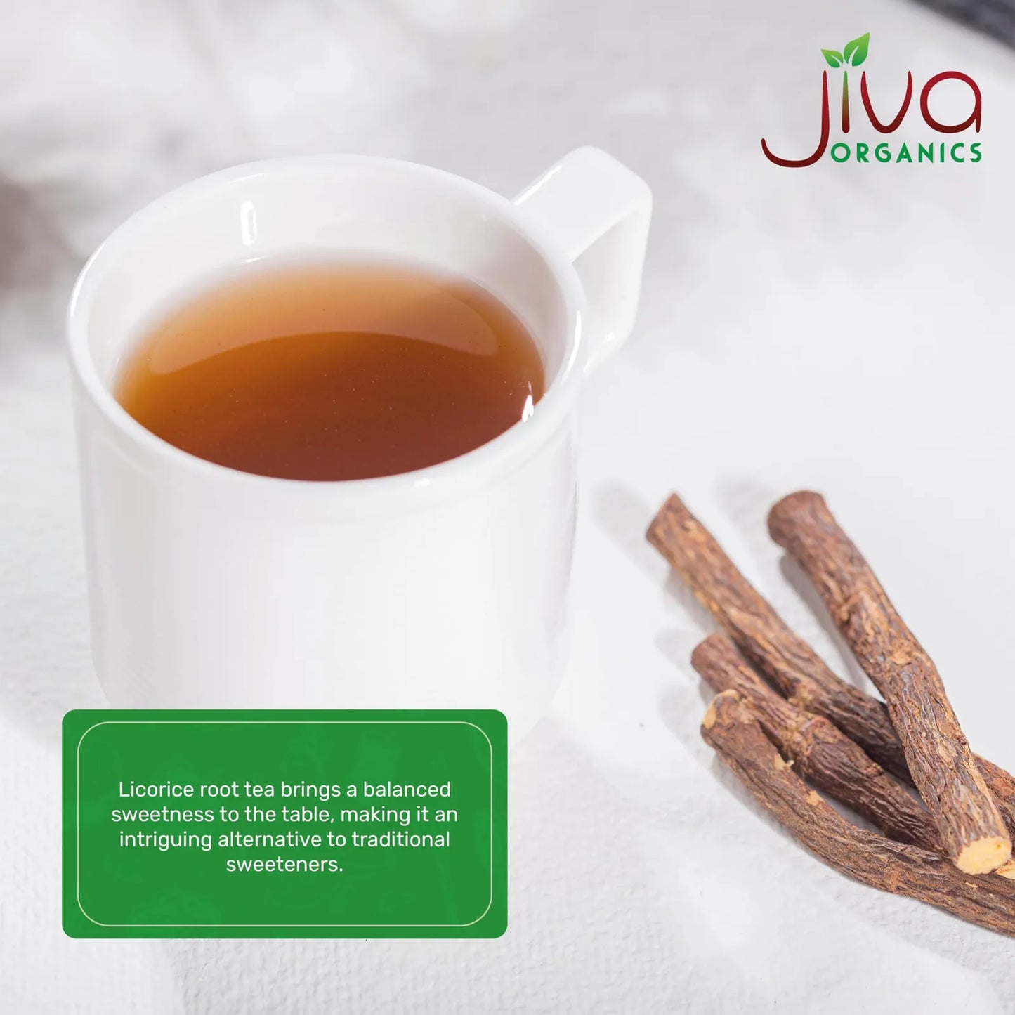 Té Orgánico De Raíz De Regaliz A Granel 450g Dulce Natural USDA