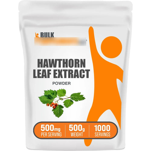 Polvo De Extracto De Hoja De Espino 500 Mg Vegano Sin Gluten 500 G