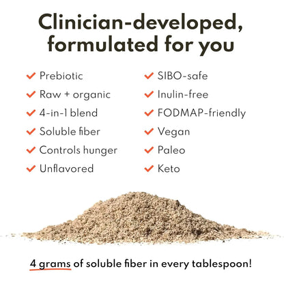 Fibra Soluble Orgánica Loosen Up Salud Intestinal Alivio Estreñimiento Vegano Sin Gluten