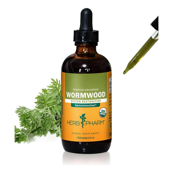 Extracto Liquido De Ajenjo Organico Certificado 118ml Apoyo Digestivo Natural