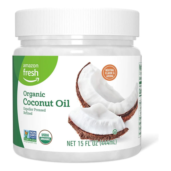 Aceite De Coco Refinado Orgánico Happy Belly 443 Ml Puro Y Versátil