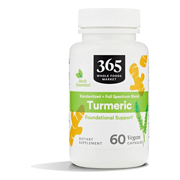 Capsulas De Curcuma 60 Unidades Antioxidante Natural Antiinflamatorio