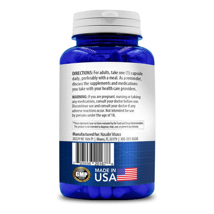 Cápsulas CoQ10 200 Mg Ubiquinona Vegana De Fácil Absorción Para Energía Piel Y Corazón
