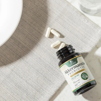 Probiótico Akkermansia Muciniphila Con Fibra Prebiótica Soporte GLP-1 Salud Intestinal