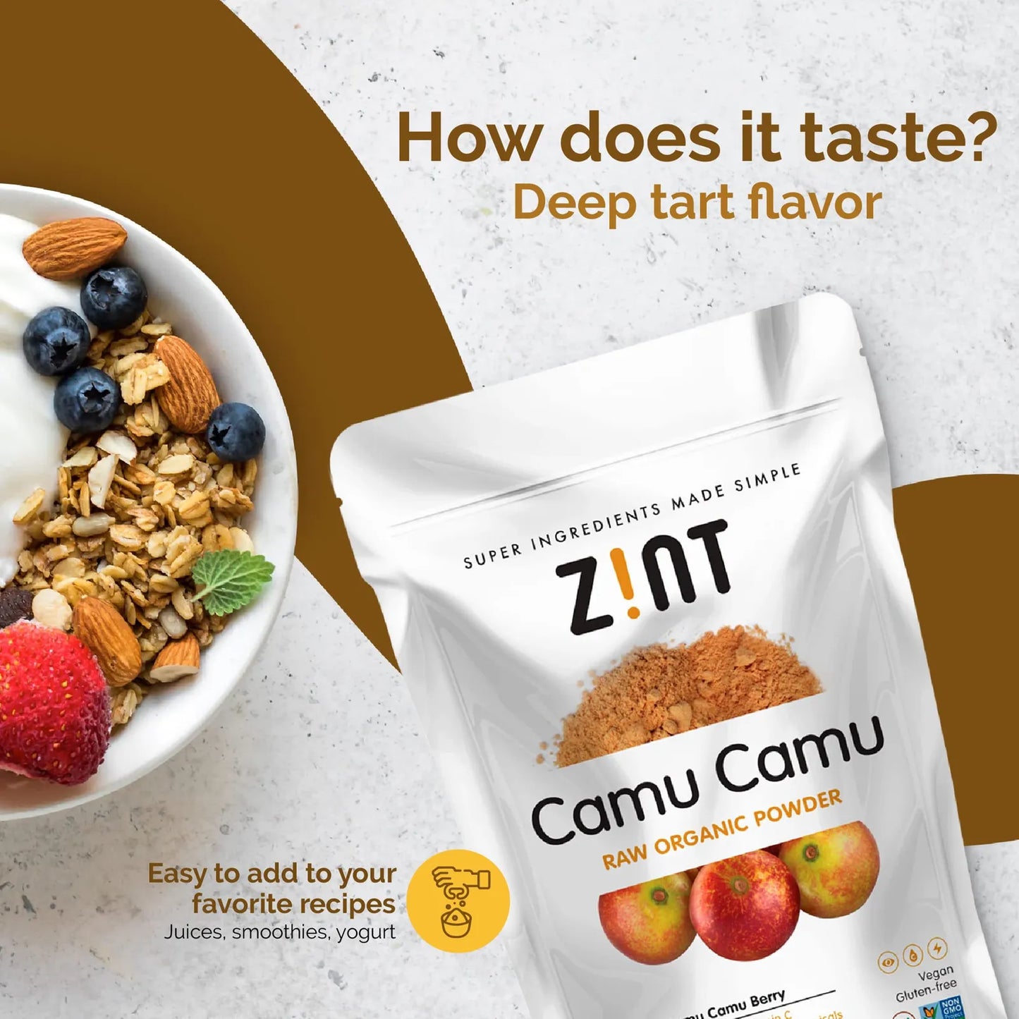 Polvo Orgánico De Camu Camu Superalimento Fuente De Antioxidantes Vitamina C