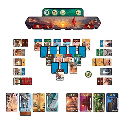7 Wonders Duel Juego De Mesa Estrategia 2 Jugadores Construye Civilizaciones