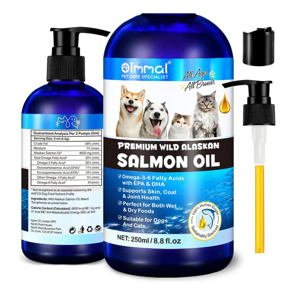 Aceite De Pescado Omega 3 250ml Para Perros Y Gatos Importado