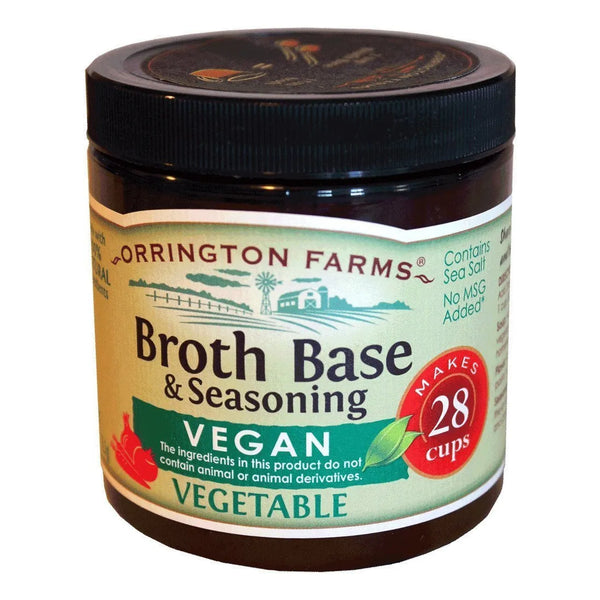 Base Caldo De Verduras Vegano Orrington Farms 170 Gr X 3 Und Sabor Intenso Y Natural