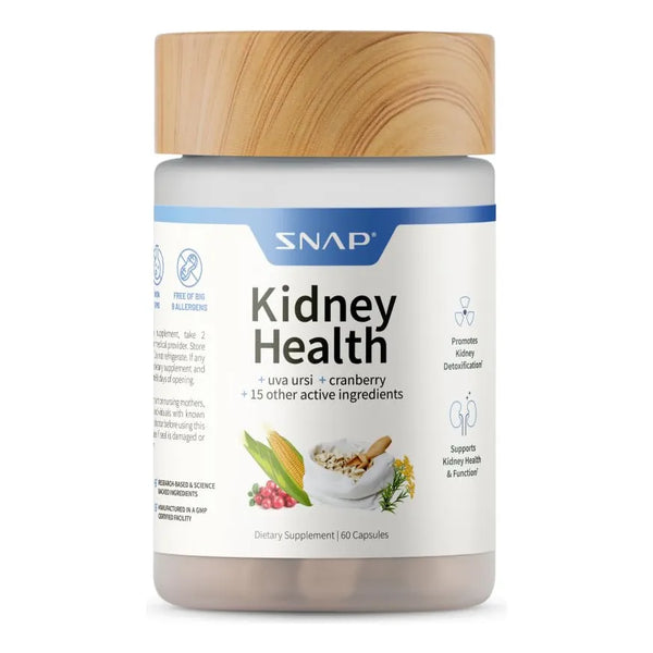 Capsulas De Apoyo Renal Con Uva Ursi Y Arandanos Limpieza Y Desintoxicacion 60 Capsulas