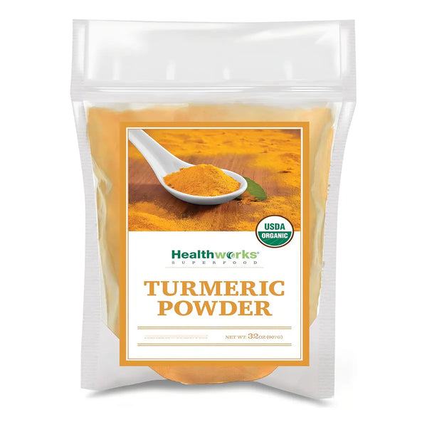 Cúrcuma Orgánica En Polvo Healthworks 2 Libras Antiinflamatorio Natural