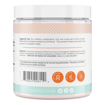 BCAA Energético En Polvo Sabor Frutal 300g Recuperación Muscular Sin Calorías