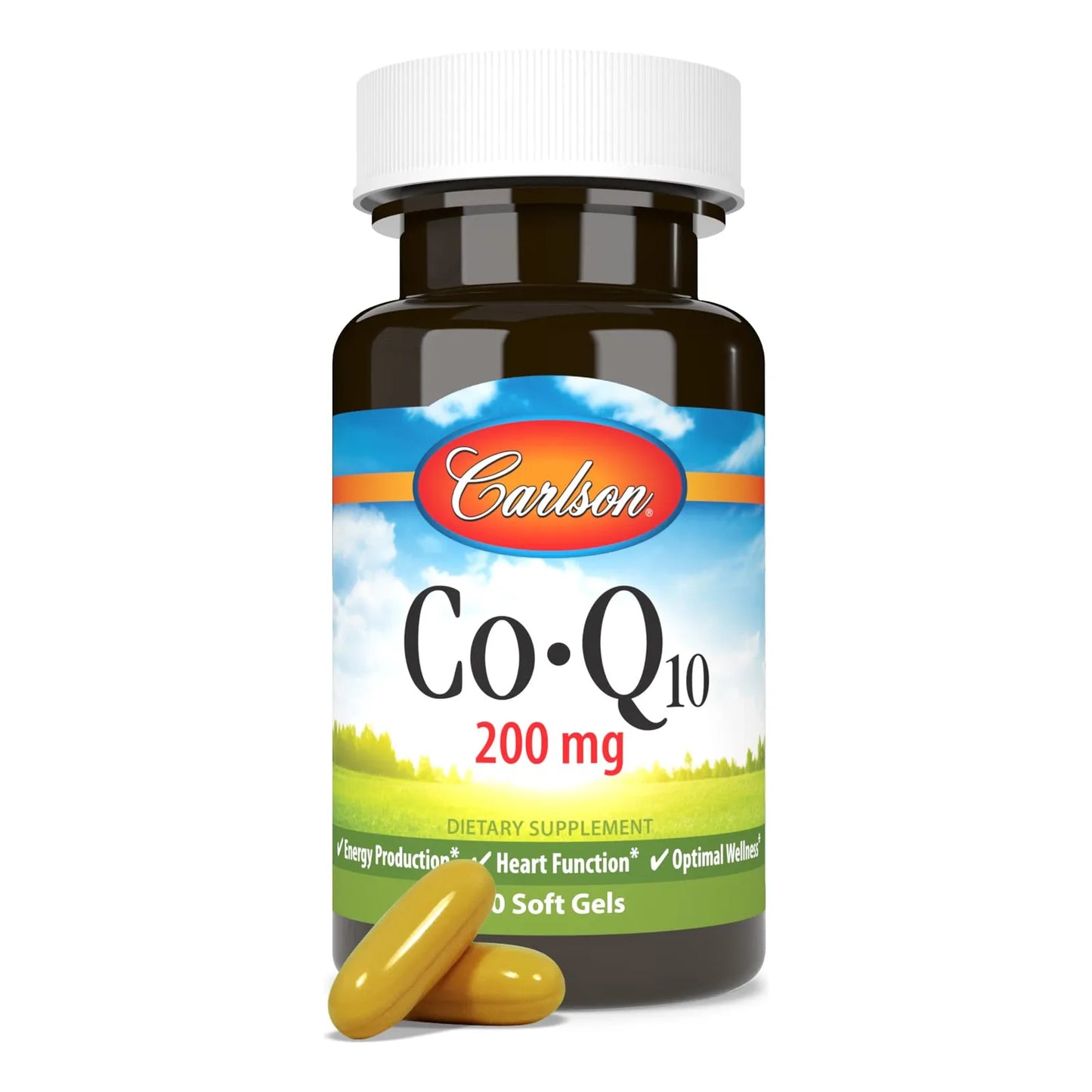 Coenzima Q10 200 Mg Capsulas Blandas Energia Cardiaca Y Vitalidad